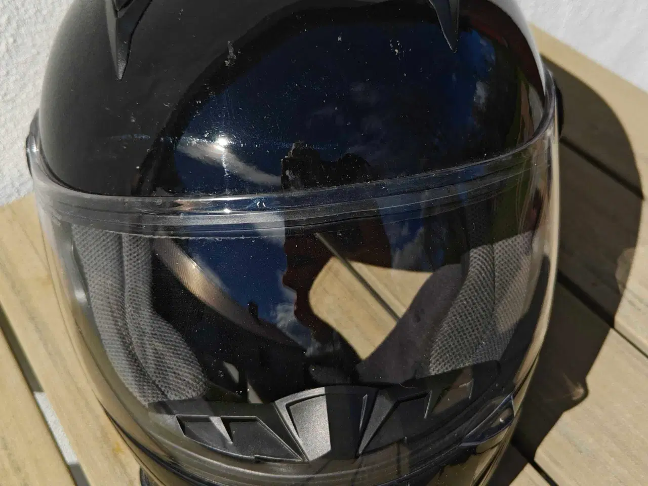 Billede 1 - Sort IXS 807 integralhjelm i str 2XL