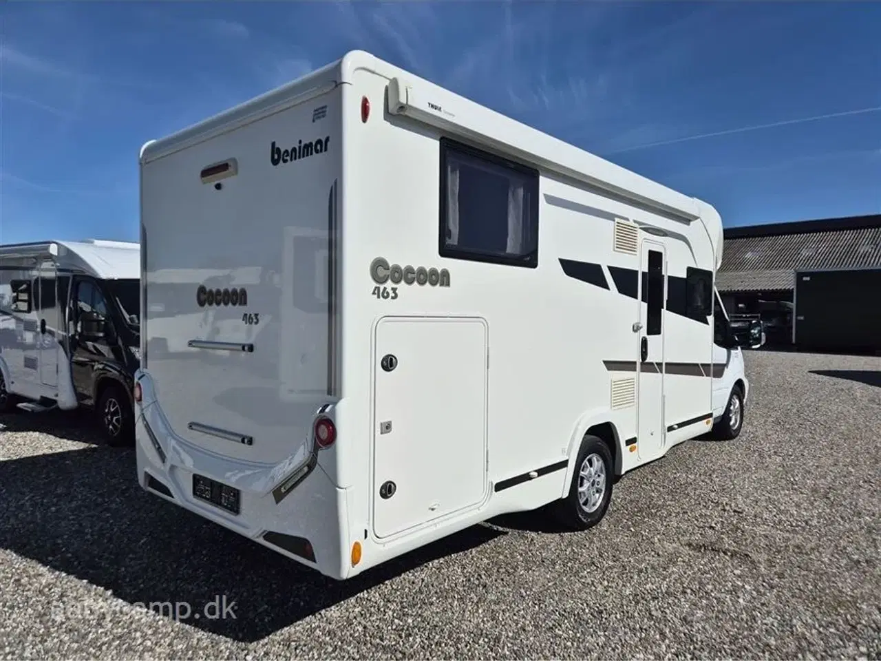 Billede 2 - 2019 - Benimar Tessoro 463   Markise. batteri. solcelle. lædersæder. undervognsbehandlet. Ekstra låse op Bil og Bo-del. fuld service frem til 98,000 km.