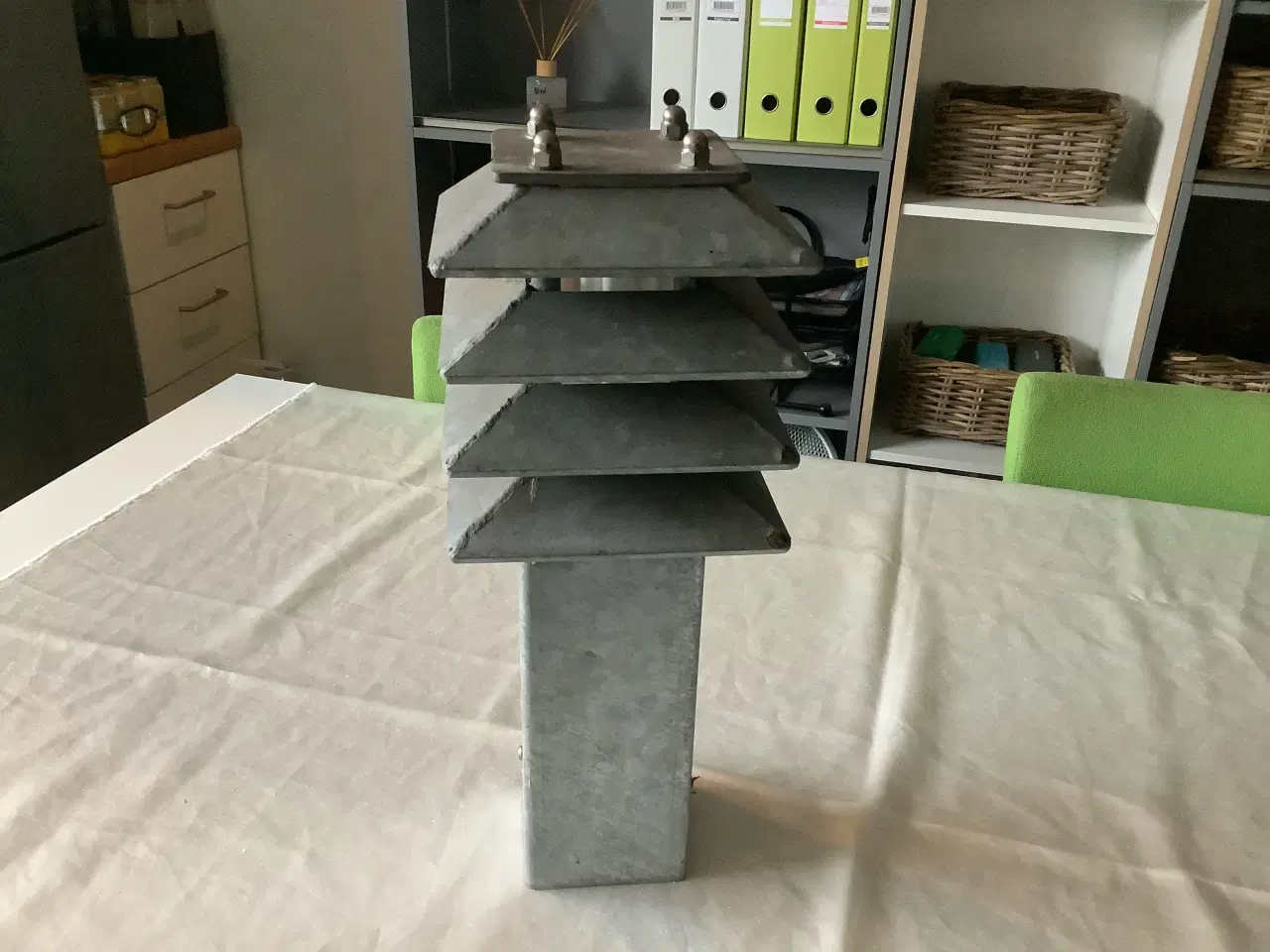 Billede 1 - Udendørs lampe, varmegalvaniseret stål 