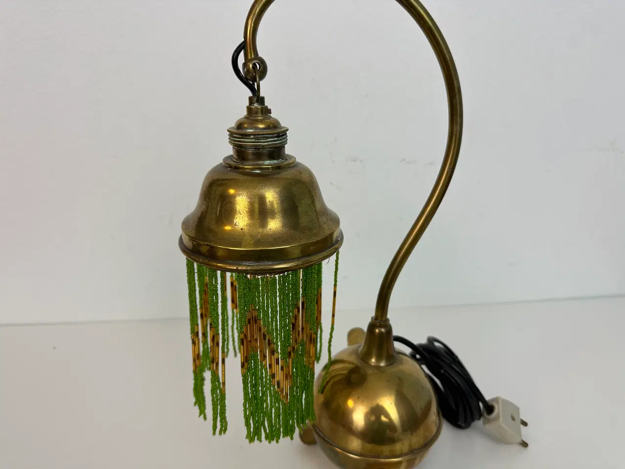 Billede 3 - Vintage messing bordlampe