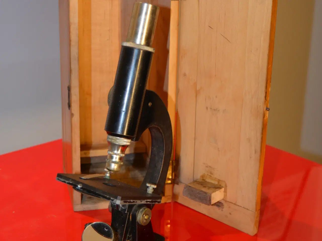 Billede 3 - Antik mikroskop:  -  (100 år +)