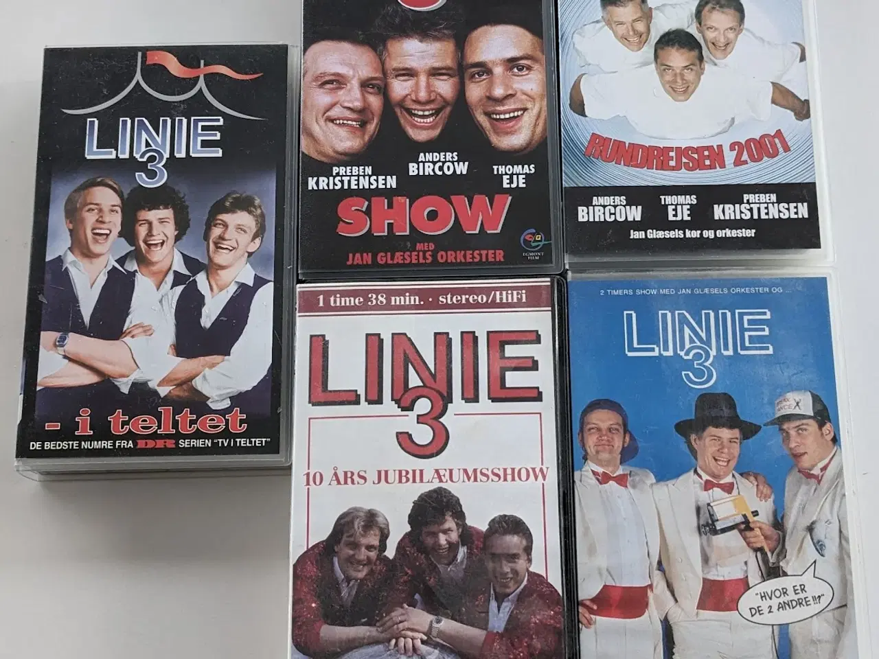Billede 1 - VHS - Linie 3 - 5 stk.  bånd