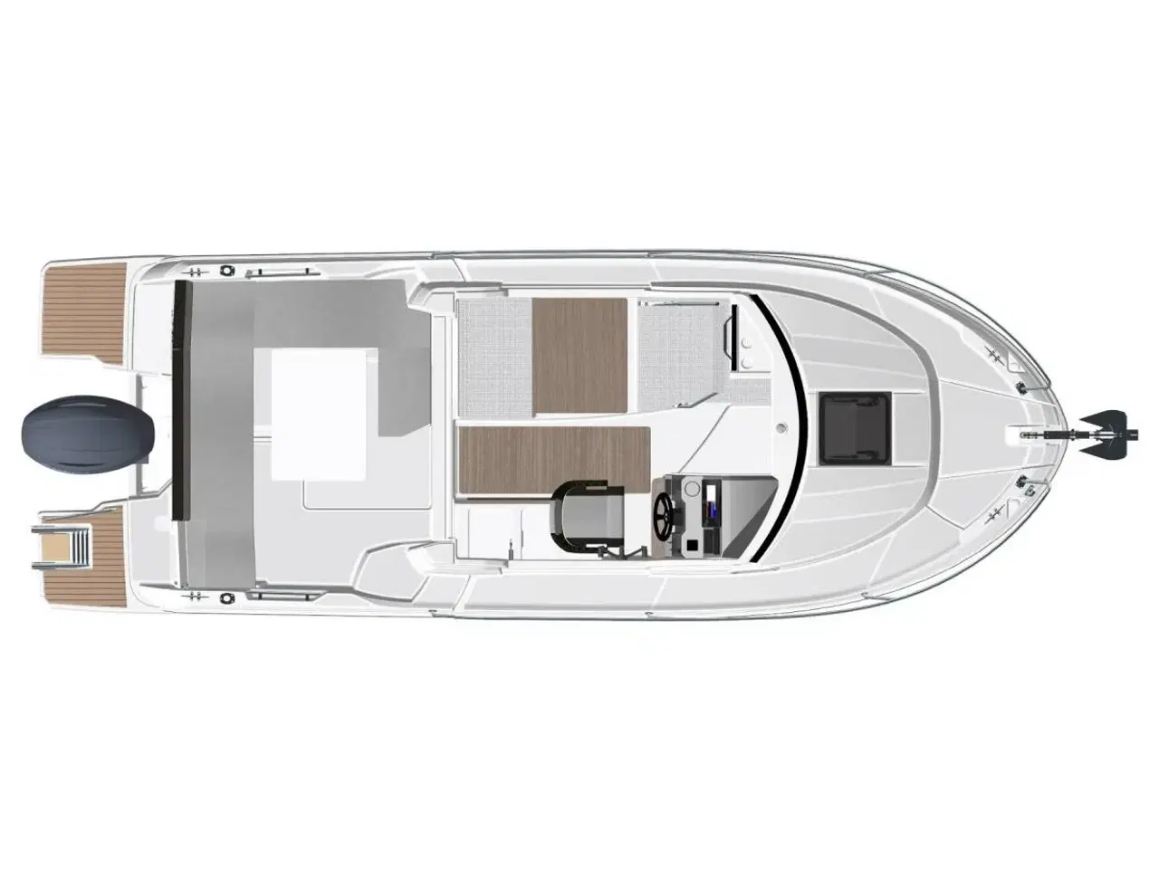 Billede 12 - Jeanneau Merry Fisher 695 Serie 2 - 150 HK Yamaha/Udstyr