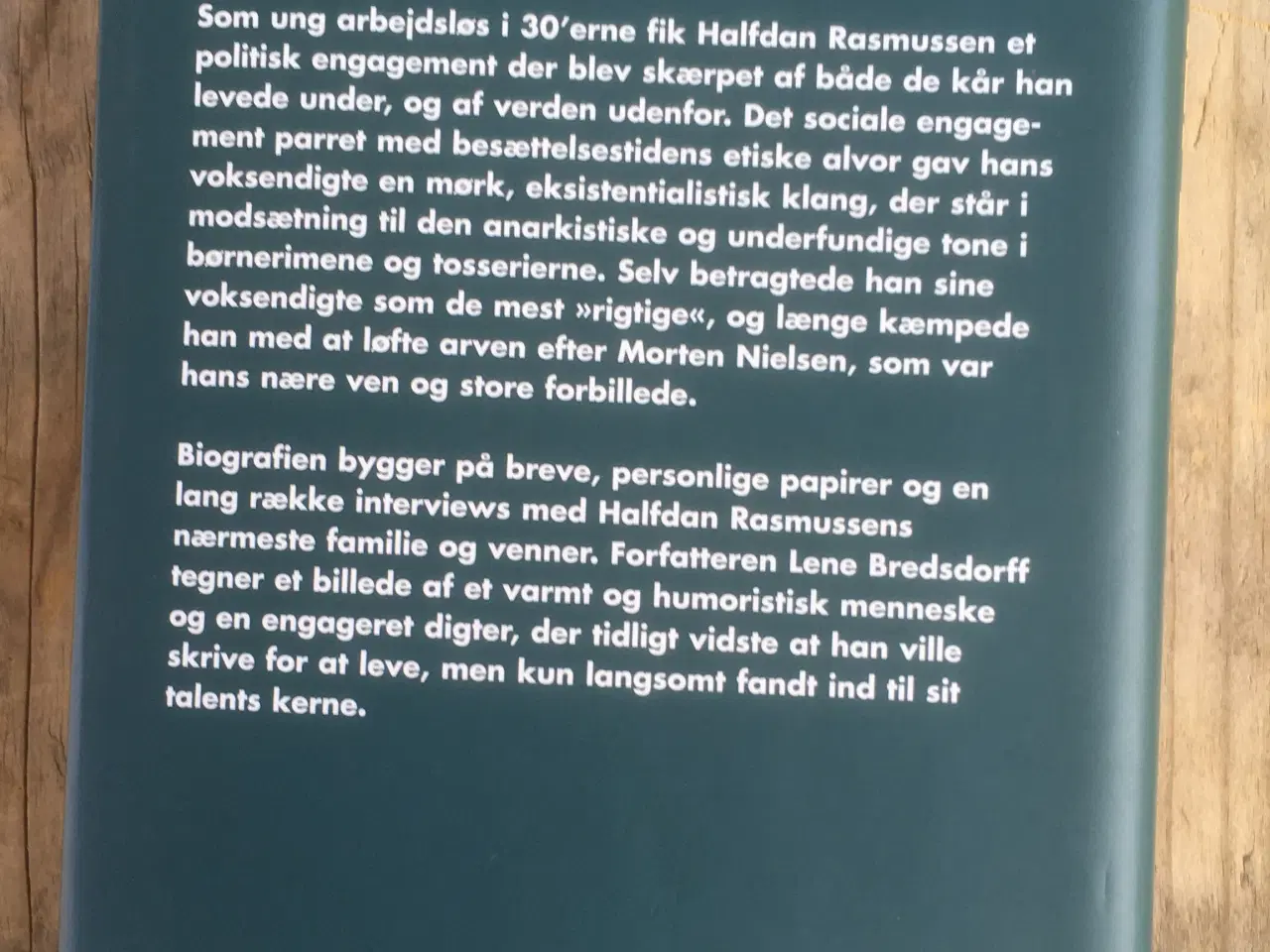Billede 2 - Halfdan en biografi om Halfdan Rasmussen