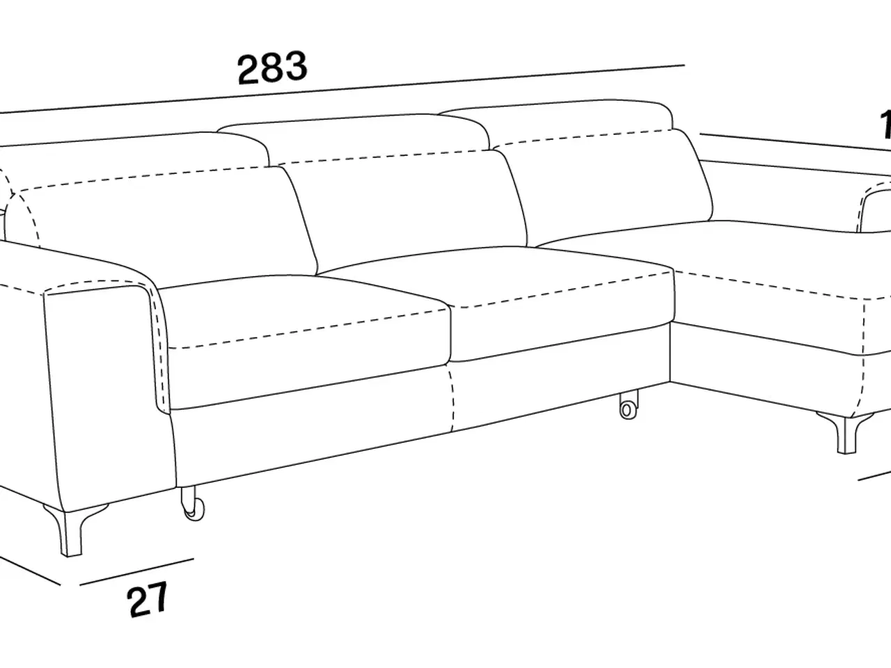 Billede 5 - GORA S HJØRNESOFA 285x175