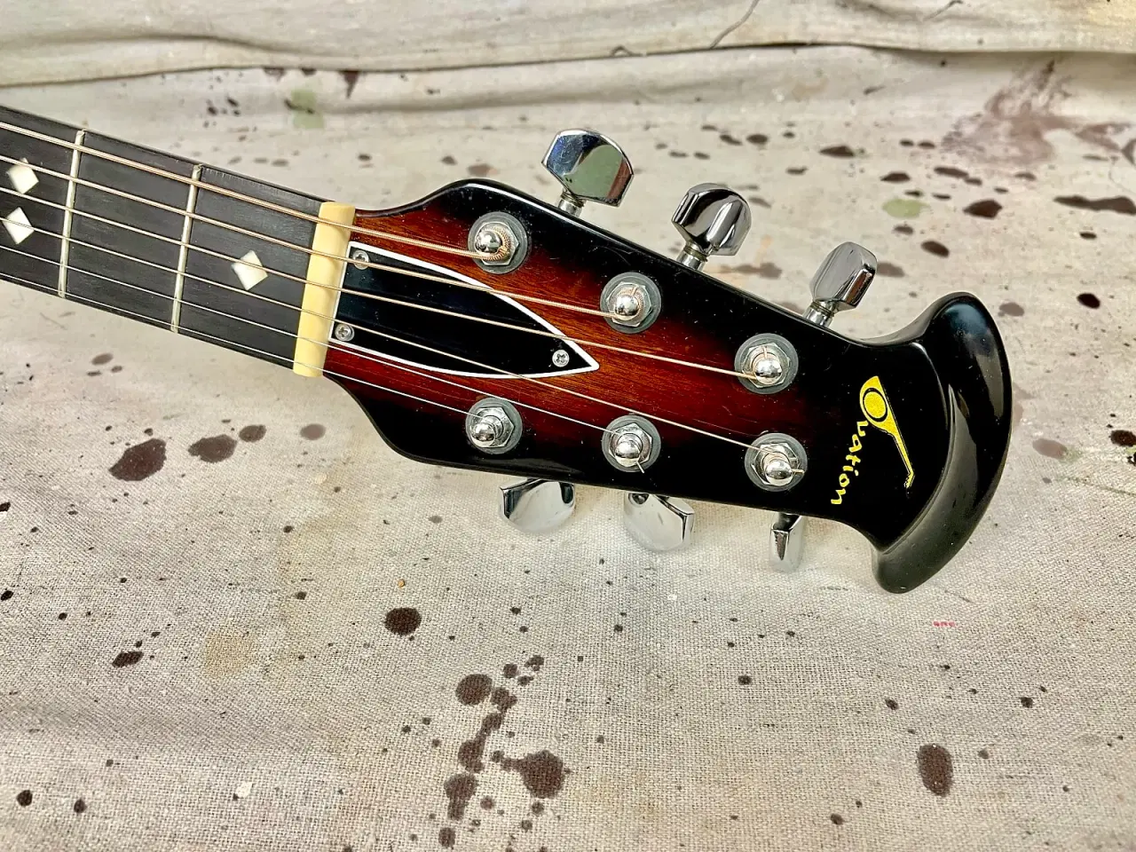 Billede 3 - Ovation 1612 Custom Balladeer Sunburst 1979