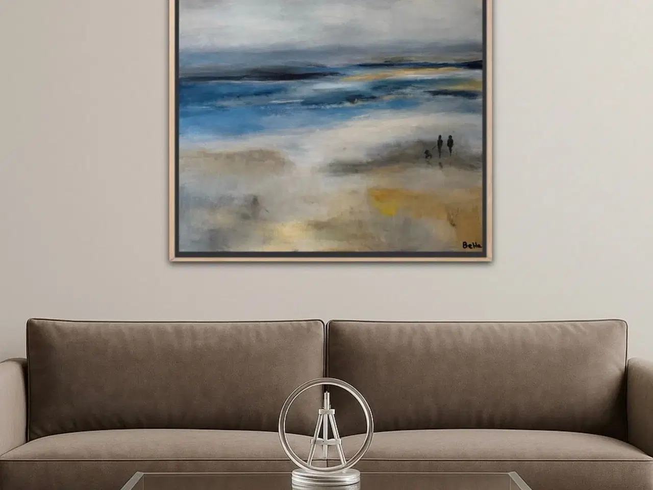 Billede 2 - 80x80 med ramme