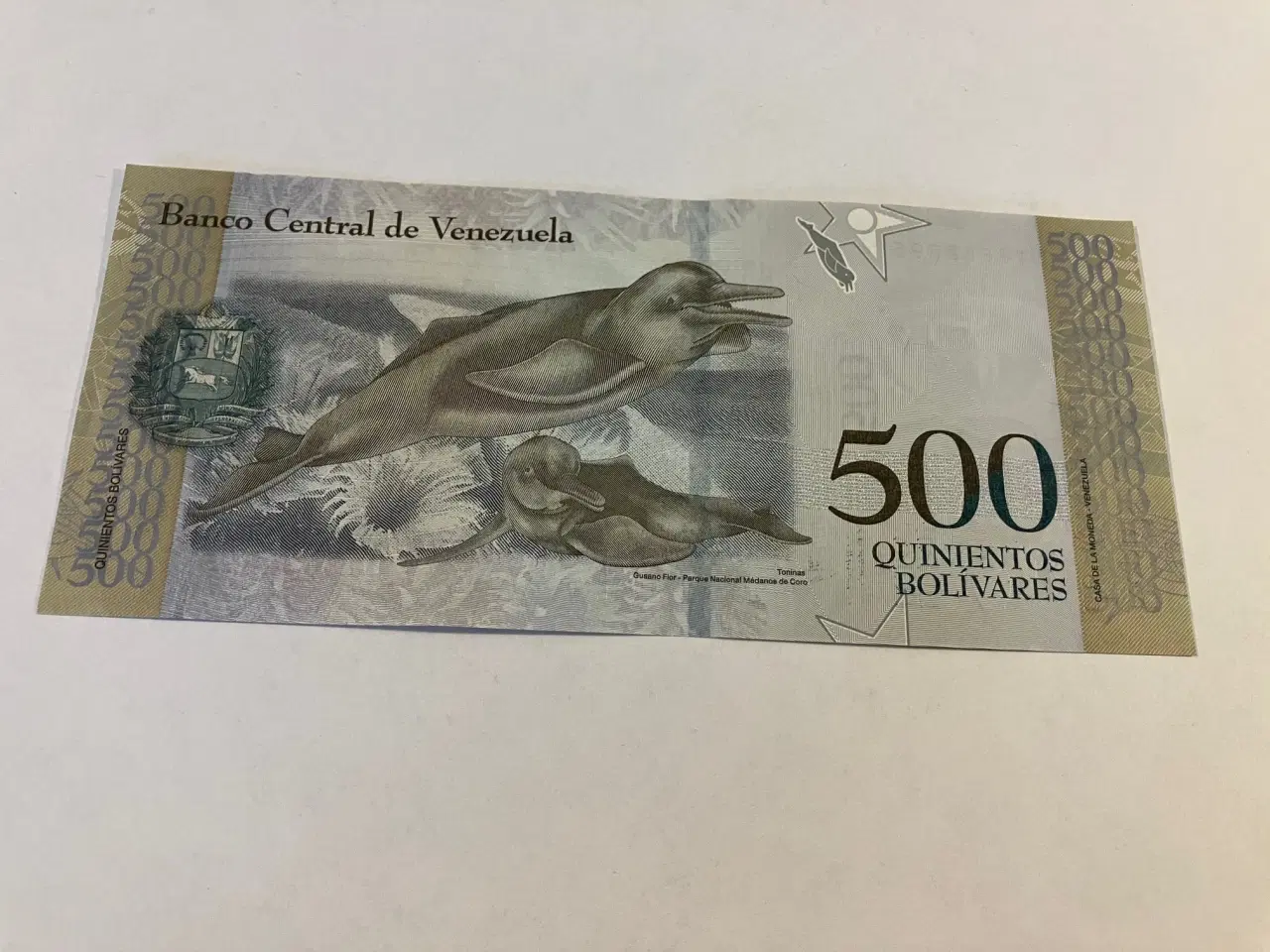 Billede 1 - 500 Bolivares Venezuela