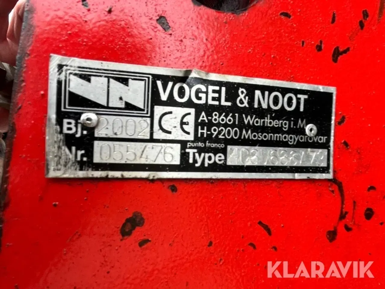 Billede 7 - Plov 6 furet Vogle & Noot Hektor 1000