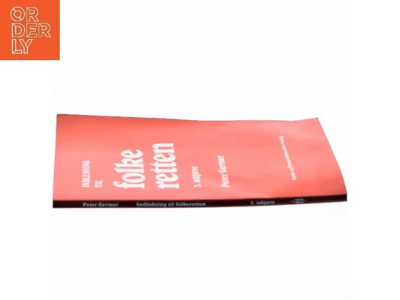 Billede 2 - Indledning til folkeretten af Peter Germer (Bog)