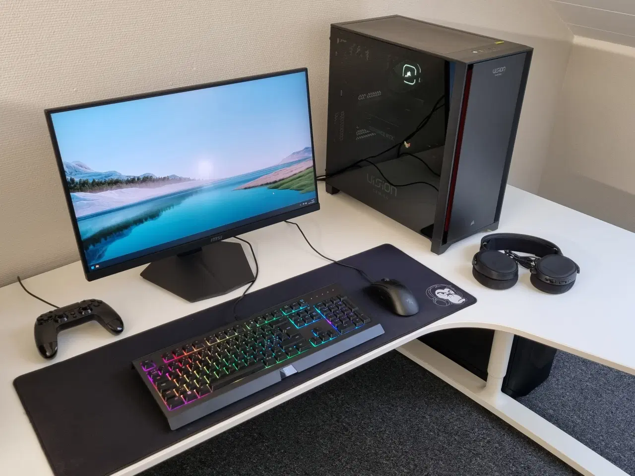Billede 2 - Gamer PC setup med RTX 3070