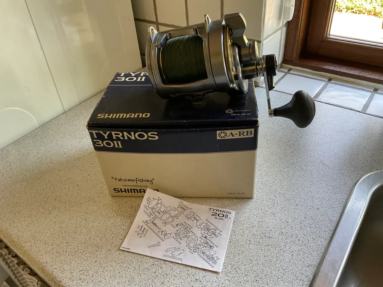 Billede 1 -  Shimano  Tyrnos 30 ll med Line 