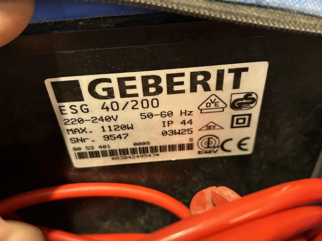 Billede 5 - Geberit ESG 40/200
