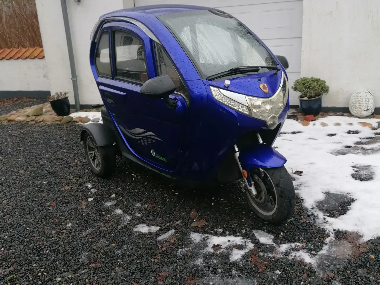 Billede 1 - E - Force Kabinescooter 45 km/t