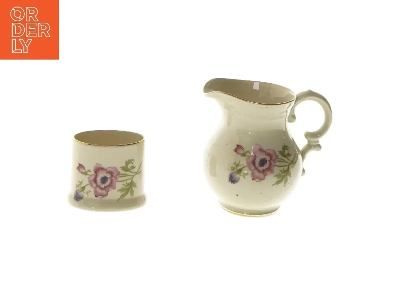 Billede 1 - Sæt med kande og krukke (str. 10 & 6 cm)