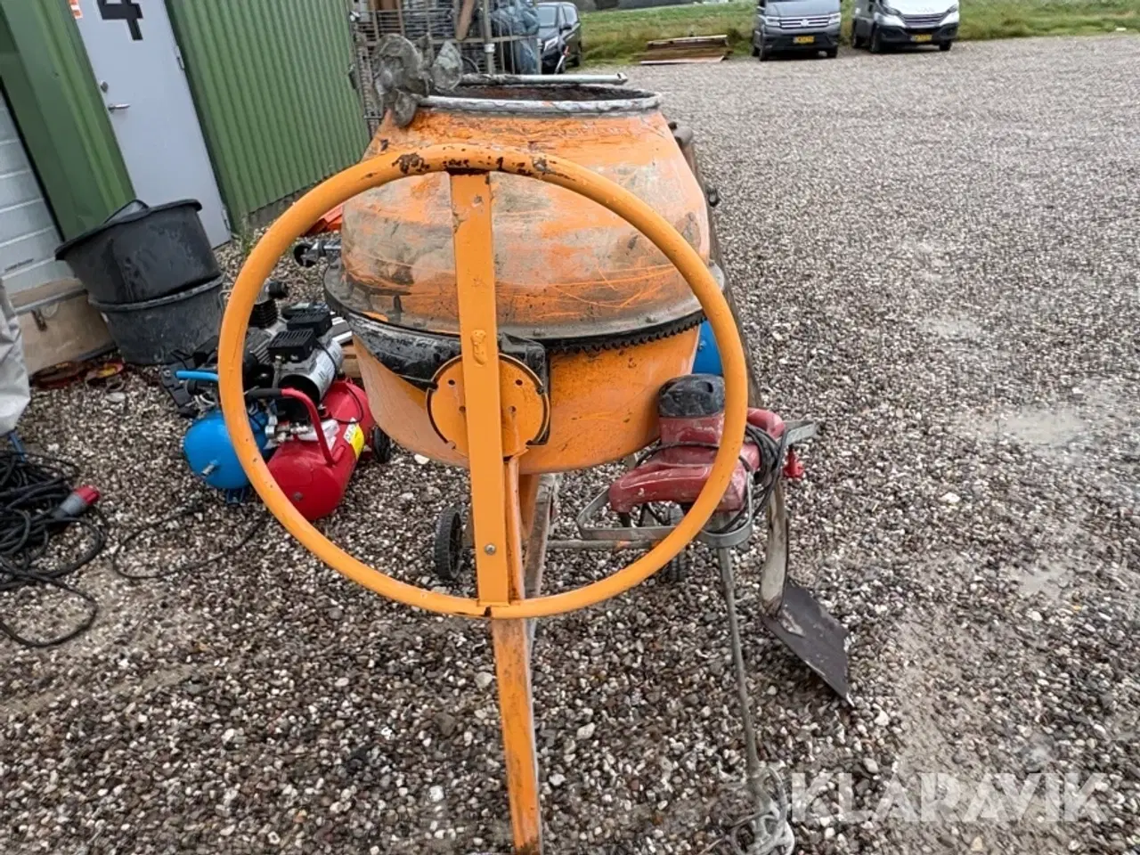Billede 11 - Betonblander, Røreværk og skovl Betomix B134 Røreværk Flex R502FR