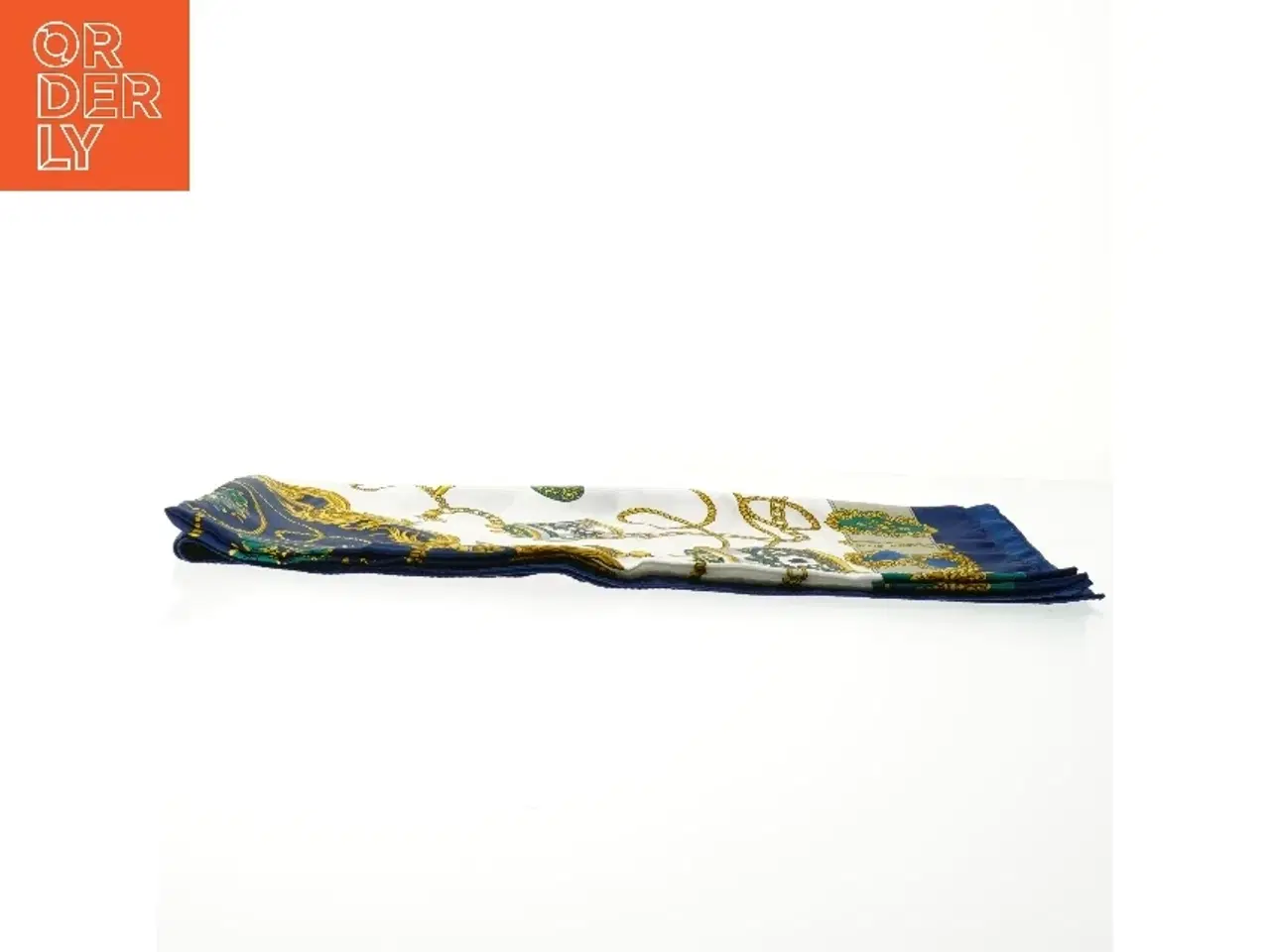 Billede 3 - Mønstret tørklæde (str. 86 x 86 cm)