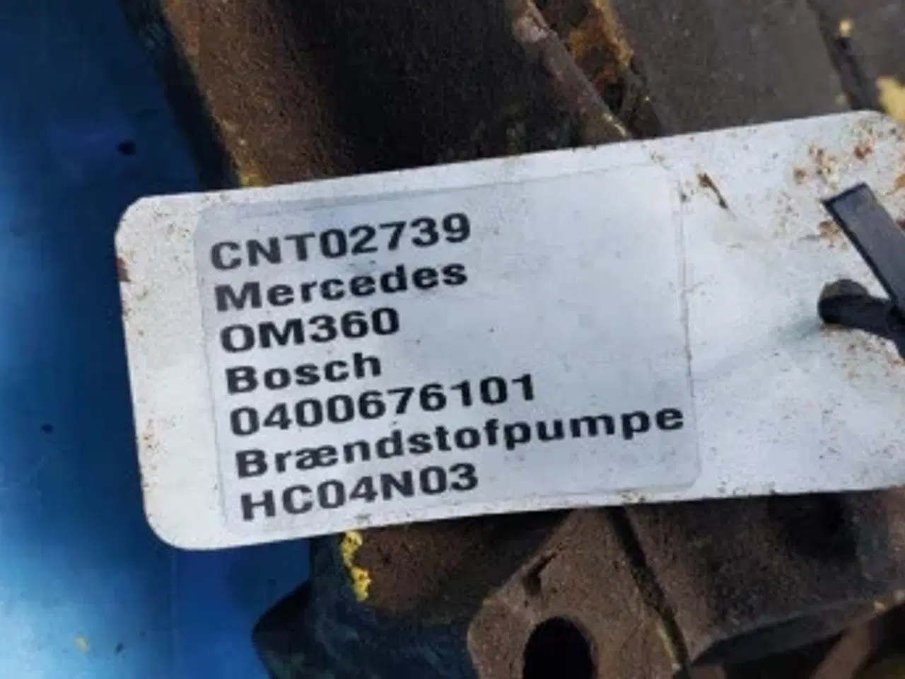 Billede 24 - Bosch Brændstofpumpe 0400676101