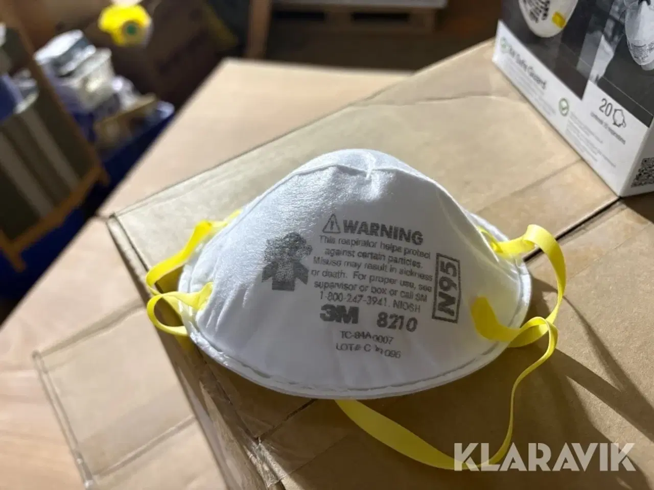 Billede 5 - Støvmasker 1 Palle 3M N95 6720 styk