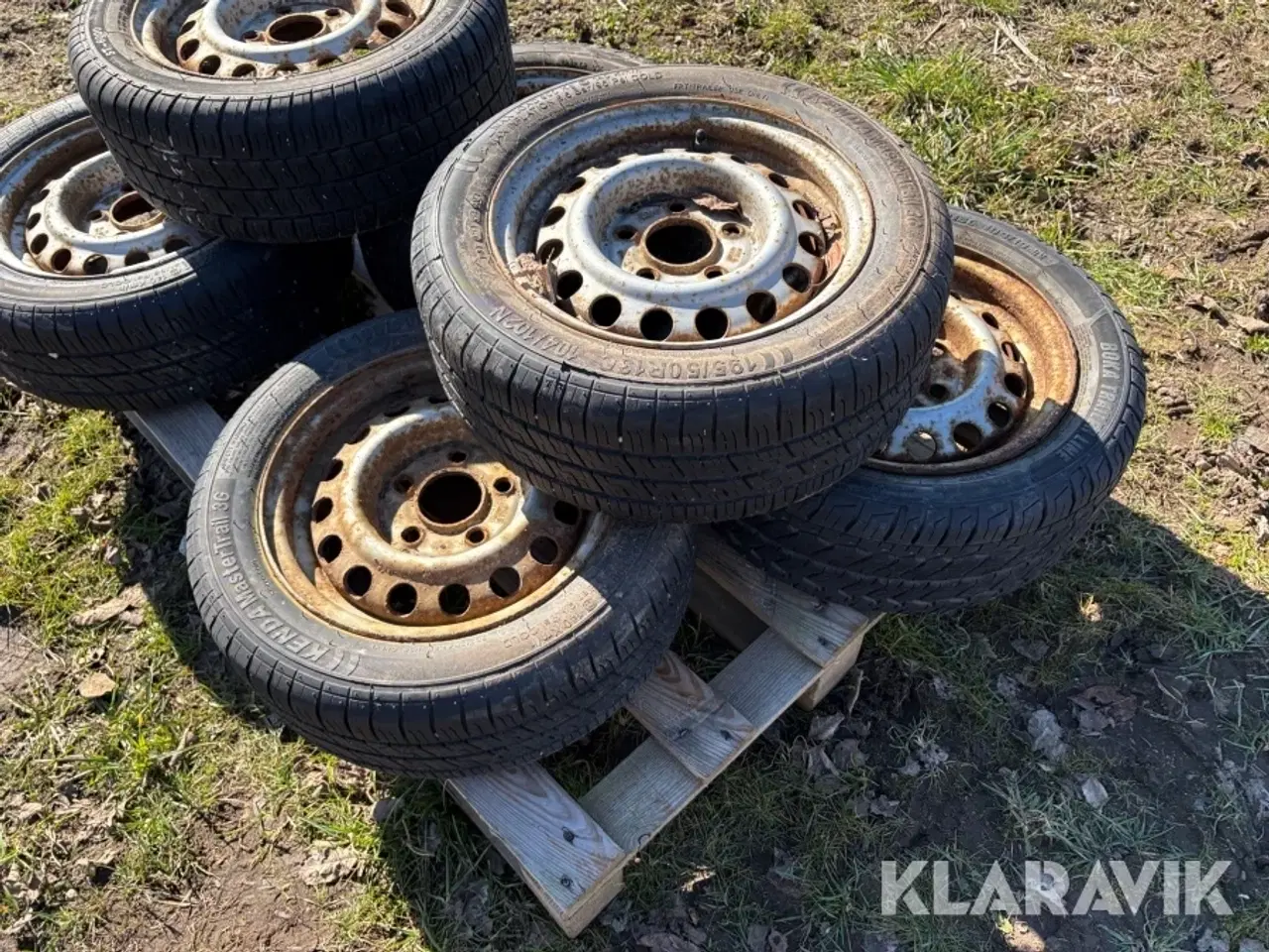 Billede 5 - Trailer dæk Boka trailer line, kenda, med flere 195/50R13C