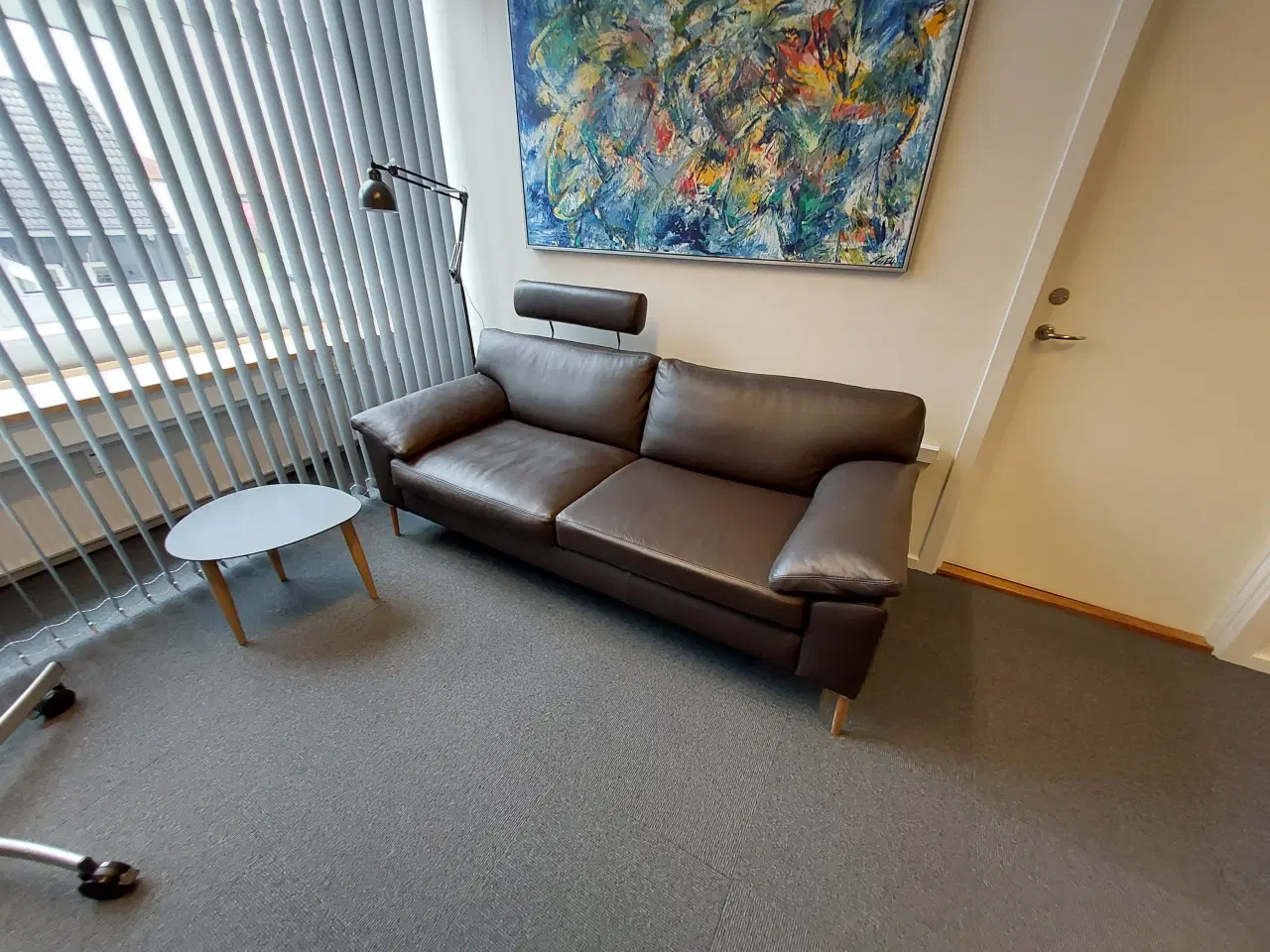 Billede 2 - lædersofa - som ny