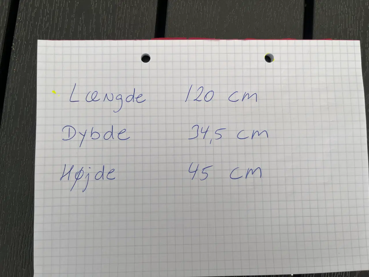 Billede 2 - Granit bænk lys grå