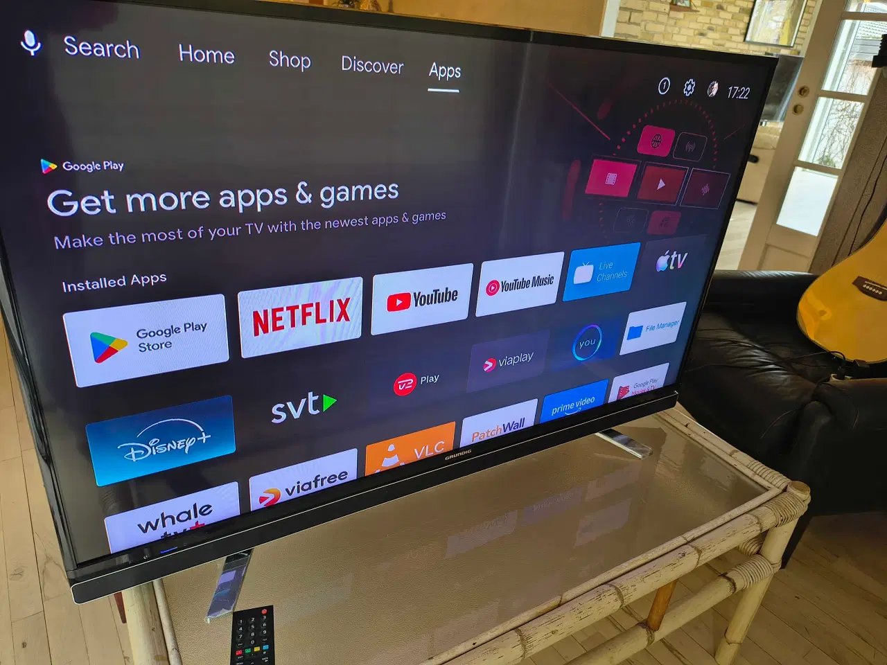 Billede 6 - Grundig 49"LED HDTV m.Android HDtv box + headset. 