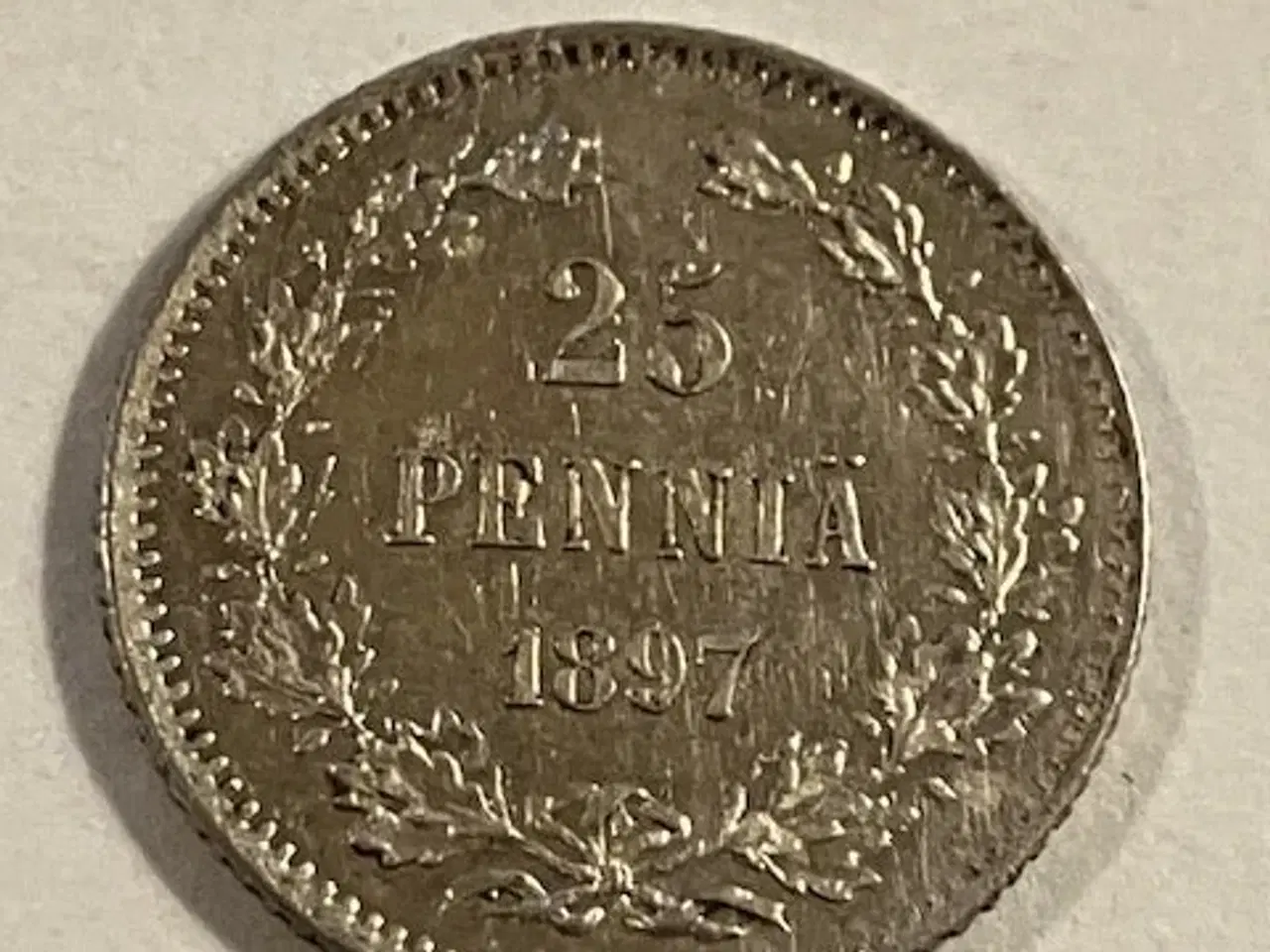 Billede 1 - 25 Pennia 1897 Finland