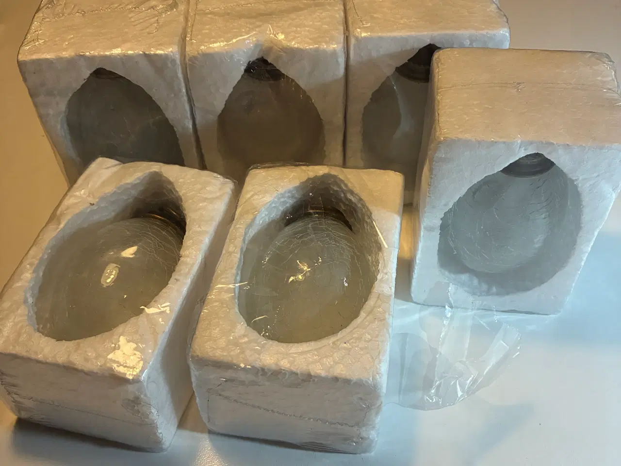 Billede 3 - Glasæg marmorfinish Til ophæng