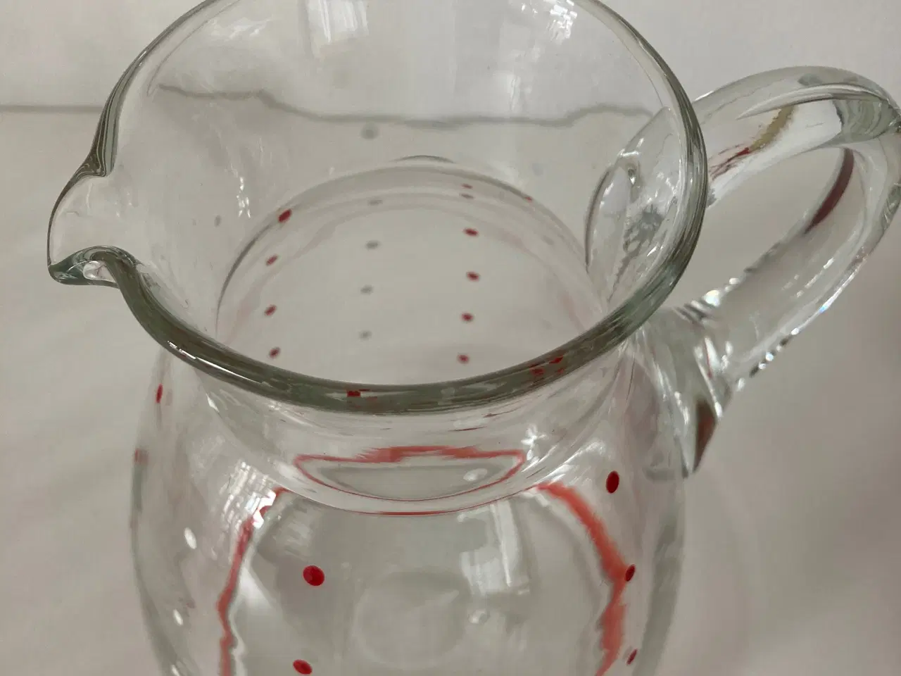 Billede 3 - Retro glaskande med 6 glas i holder