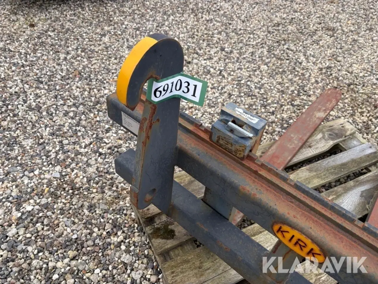 Billede 7 - Gaffelkonsol Kirk maskinfabrik 2,5T K15180