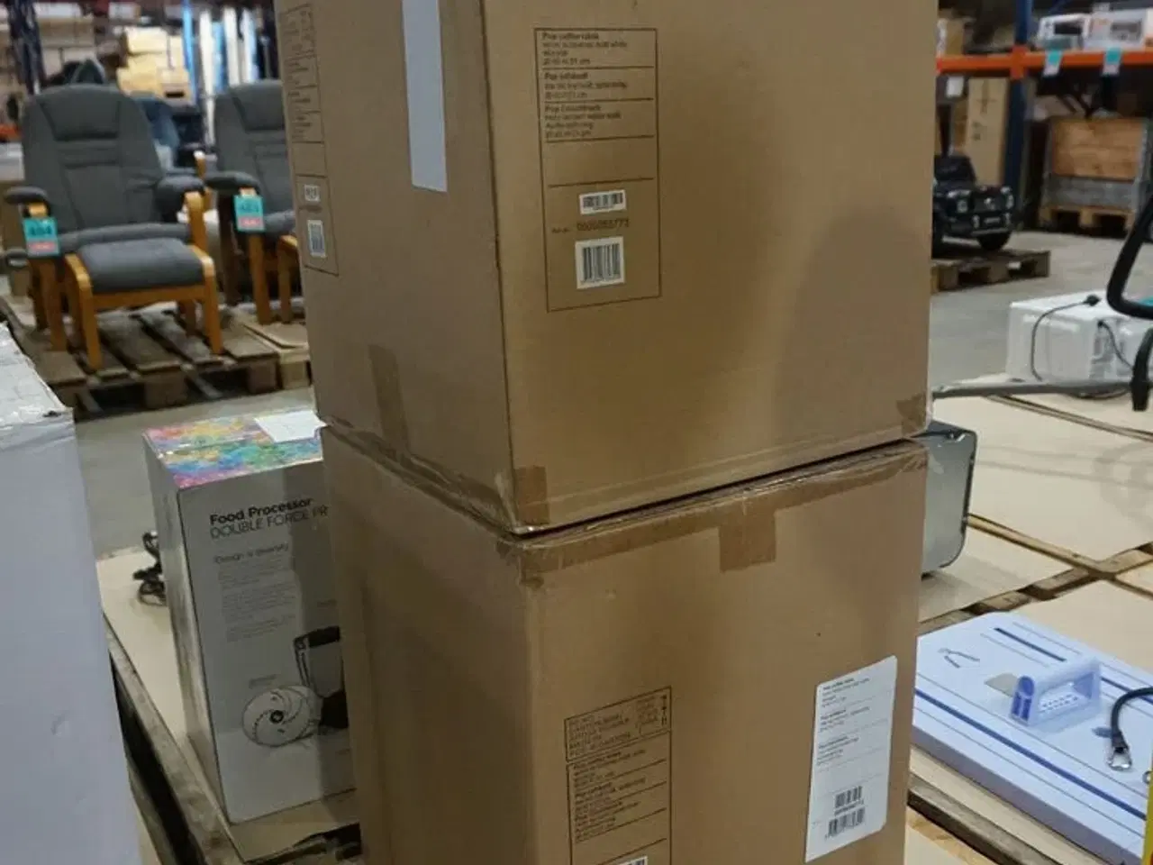 Billede 4 - 2 stk. Pop out sofa/sengeborde Hvid Ø: 40 cm H: 52 cm