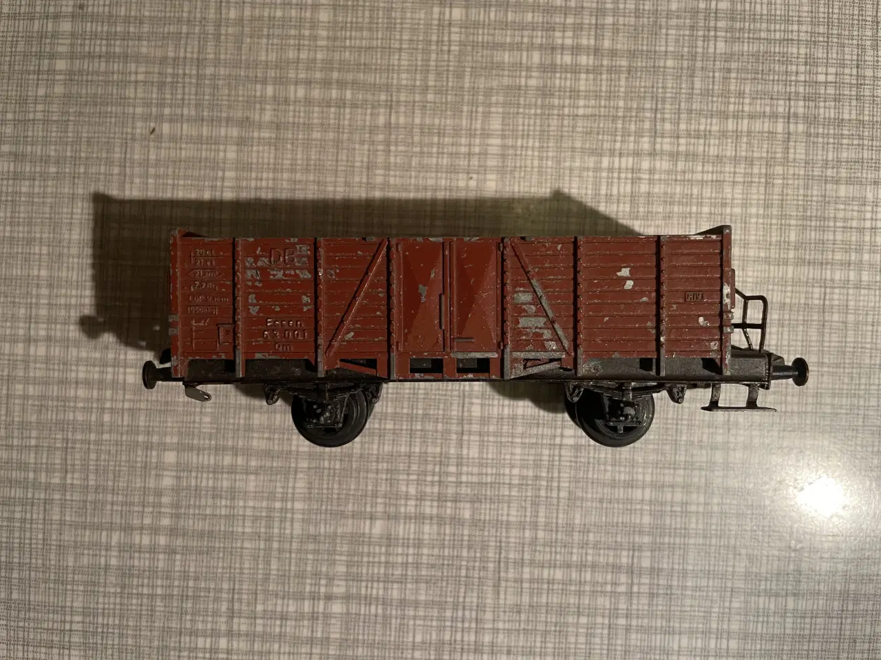 Billede 2 - TRIX, højsidet åben godsvogn, H0