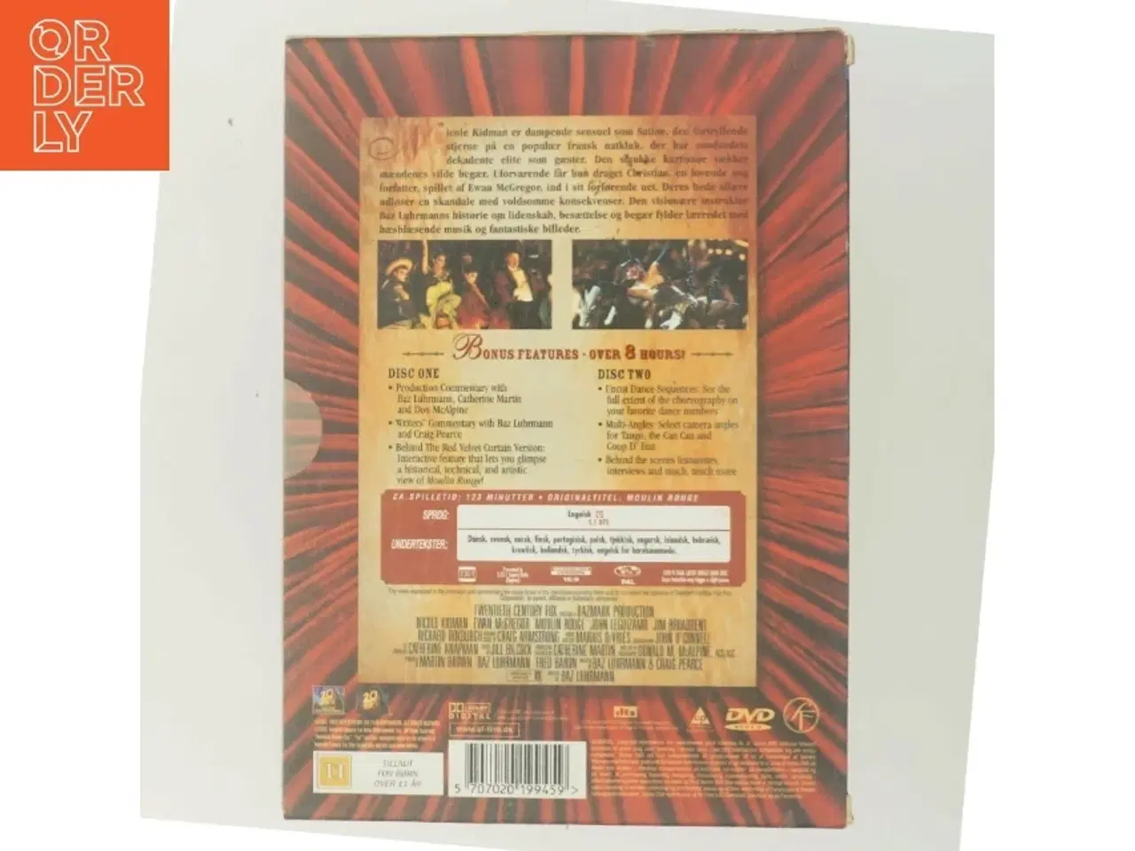 Billede 3 - Moulin Rouge med Nicole Kidman (DVD)