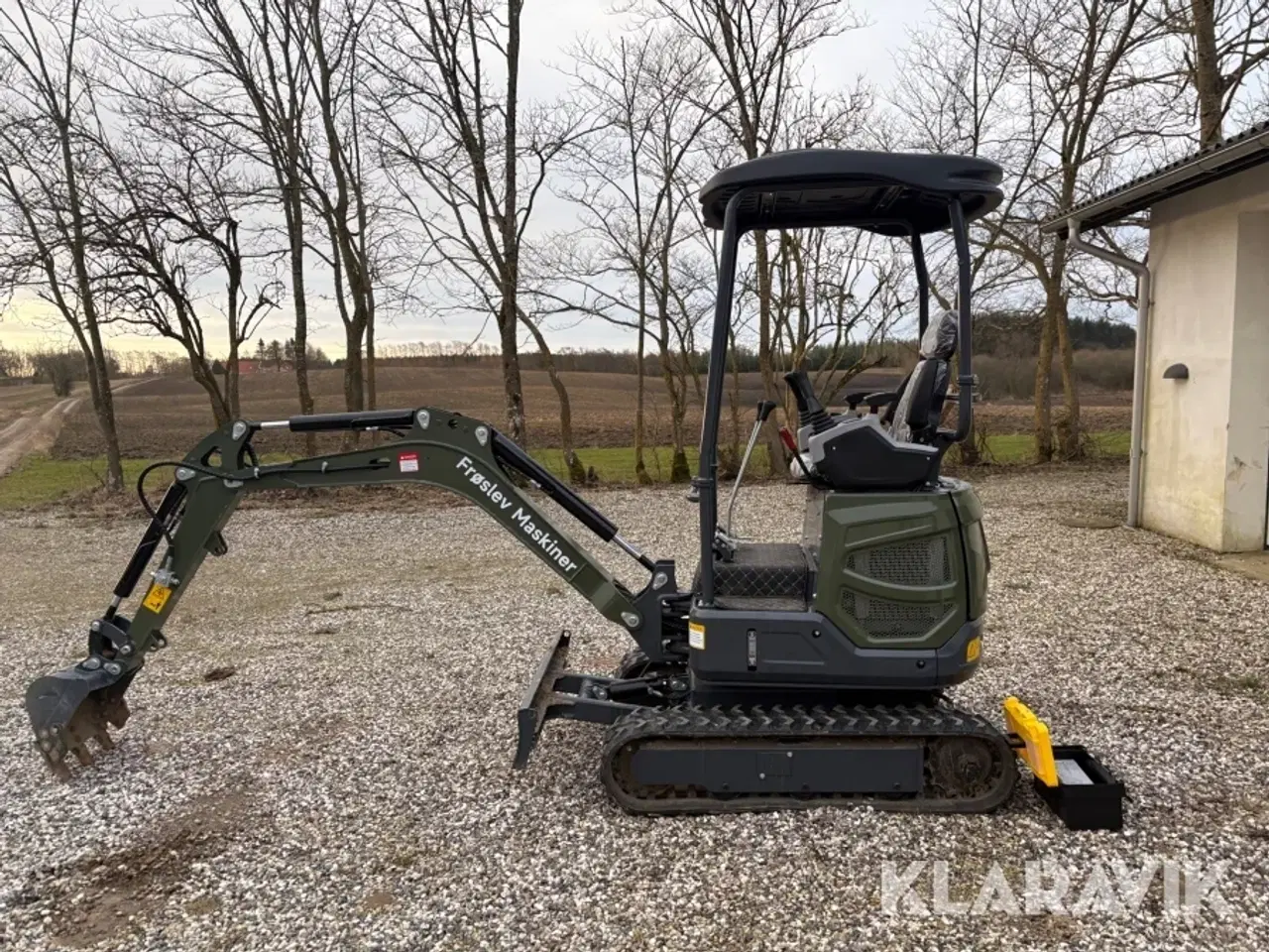 Billede 8 - Gravemaskine Cartiwell Cw-18 med fedtsprøjte