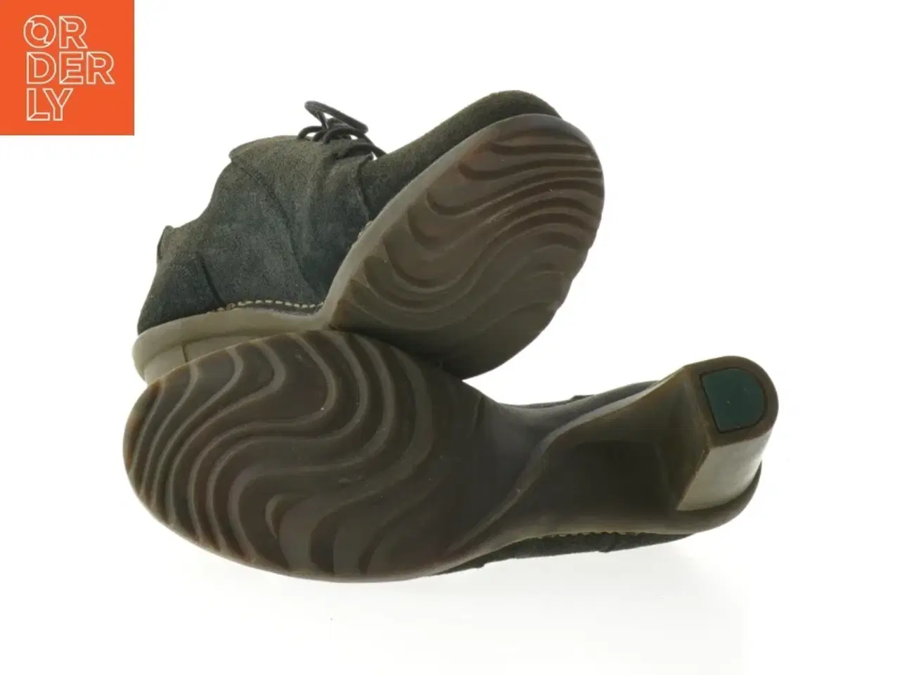 Billede 4 - El Natura Lista sort snøresko med hæl (str. 39 )