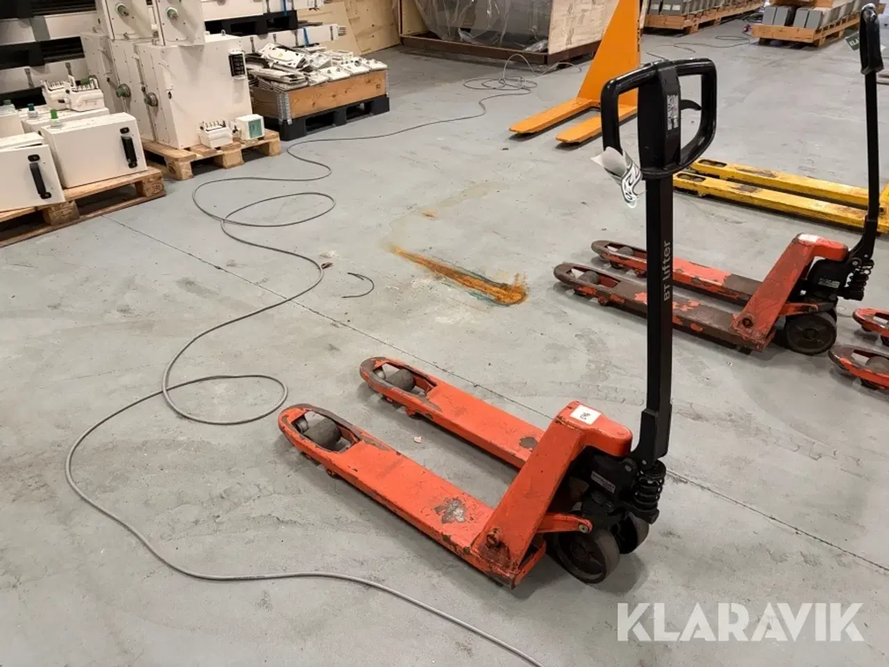 Billede 2 - Palleløfter Toyota BT lifter til halv-paller