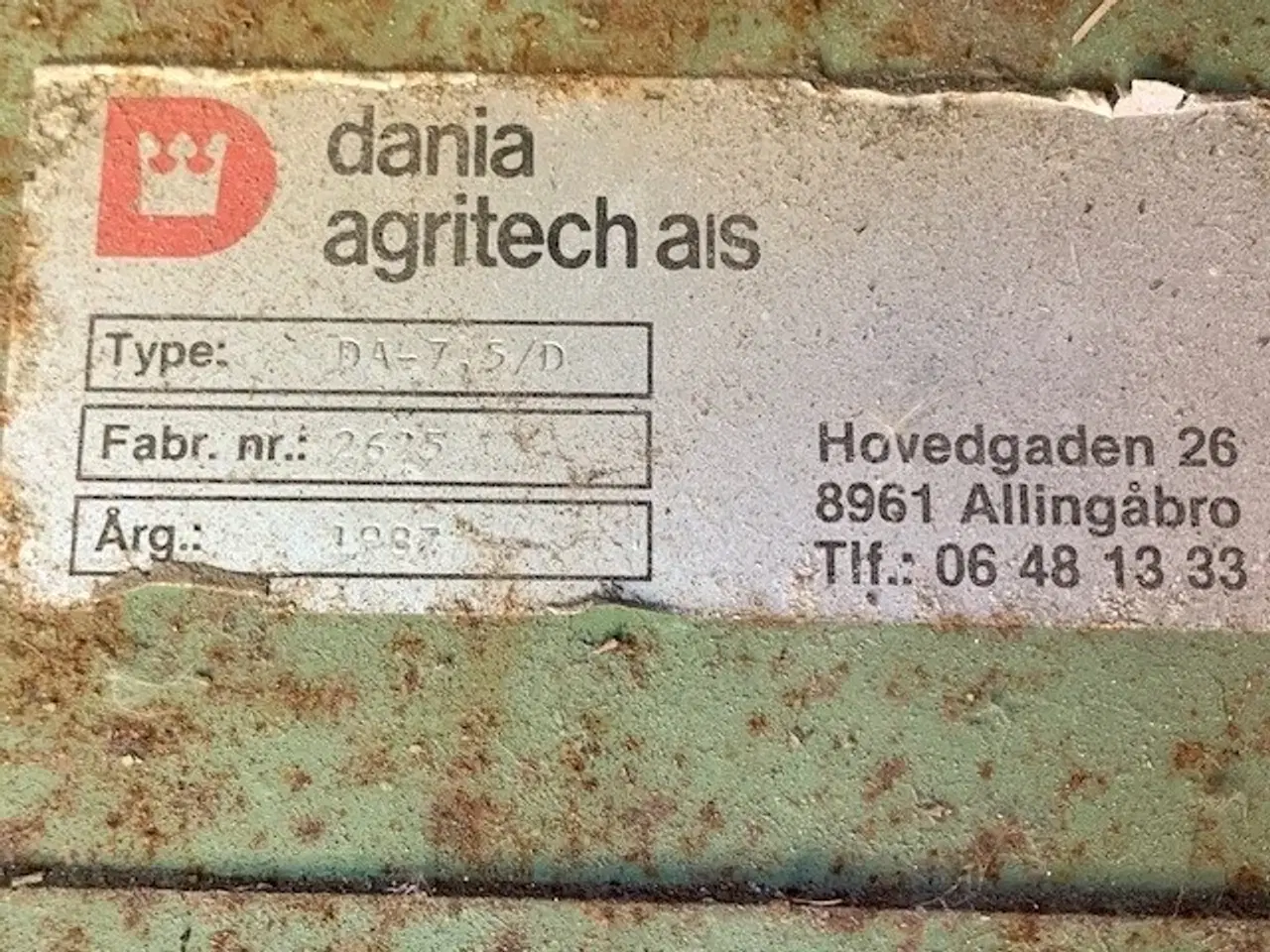 Billede 5 - Dania Agritech Type DSK 4 portionstørringsanlæg