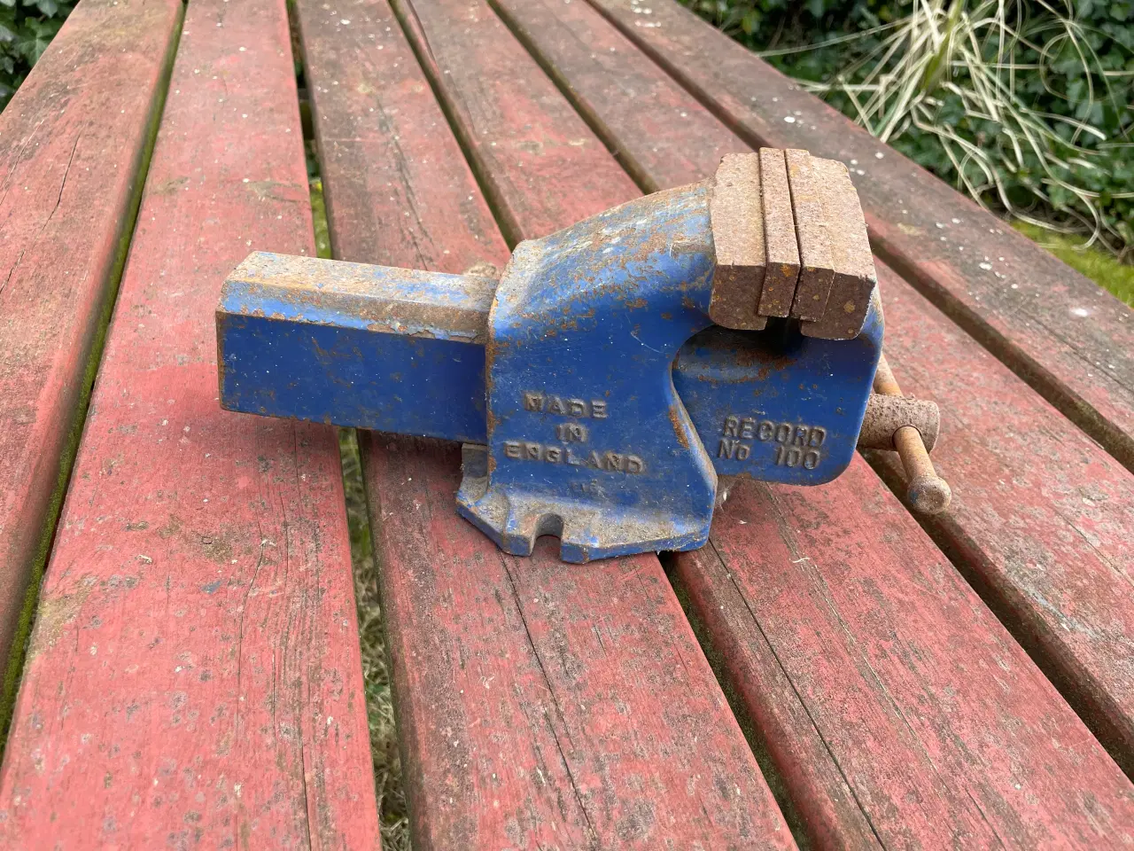 Billede 4 - 5 stk. Record og Matador stål skruestik 