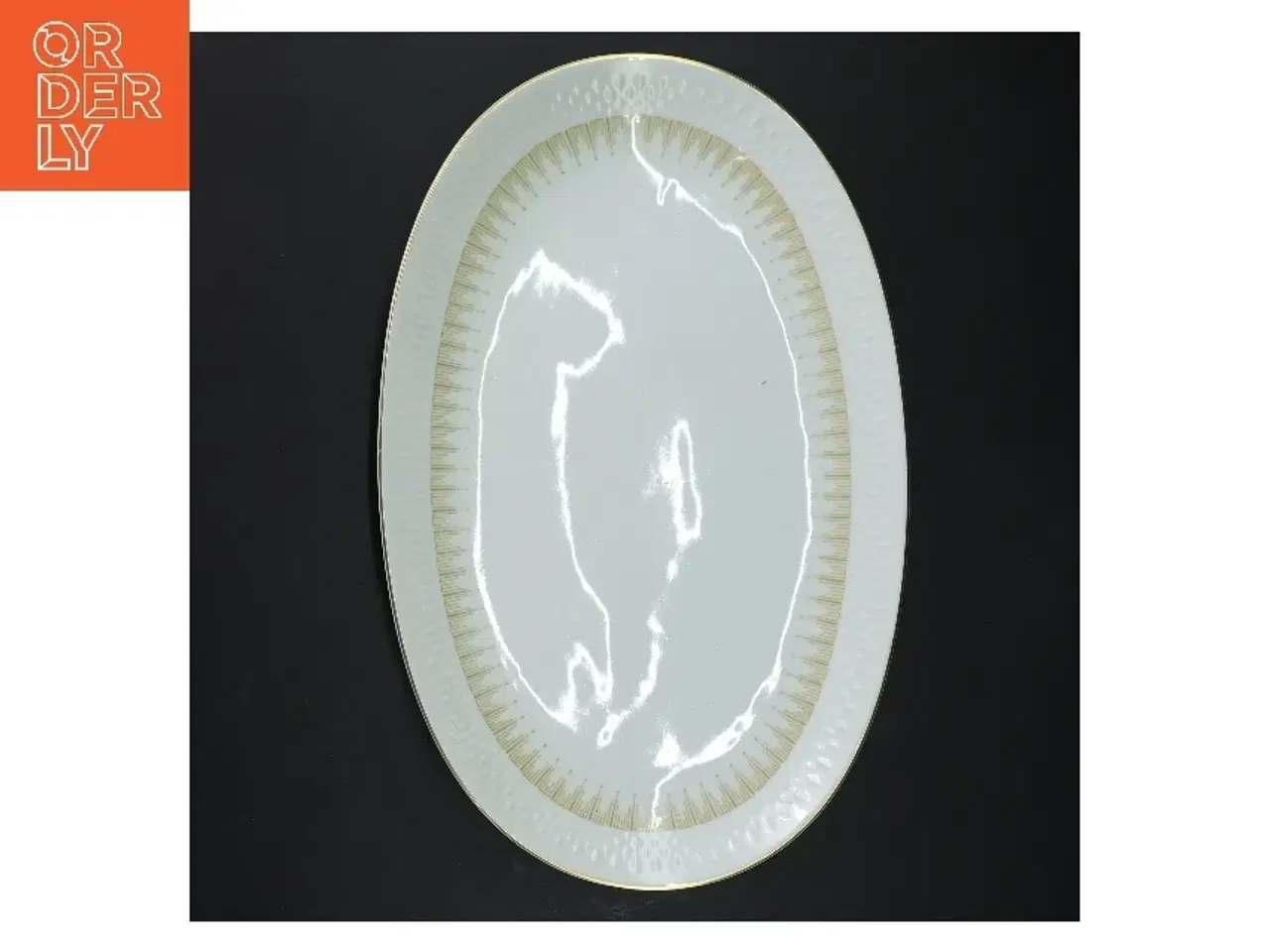 Billede 1 - Marselisborg fad fra Edelstein (str. 33 cm)