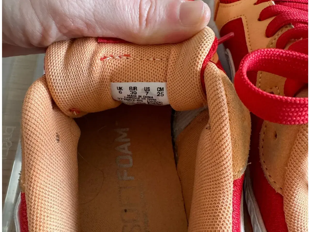 Billede 5 - Puma Sneakers I rød og orange