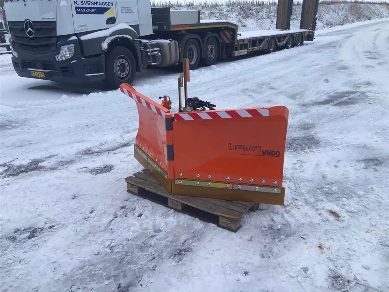 Billede 15 - Bema Bema V800 Sneplov Ophæng for Weidemann med hy.koblinger