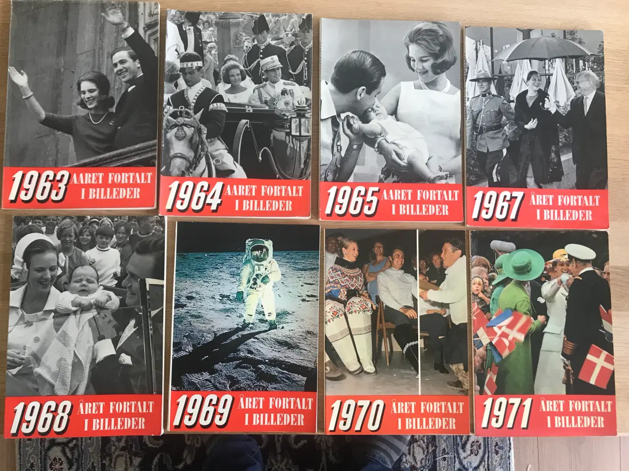Billede 2 - Året Fortalt i Billeder - 17 stk. , 1954-71