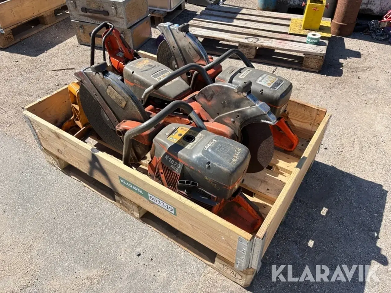 Billede 2 - Kapsav Skinneskruemaskine Master, husqvarna 3 styk.