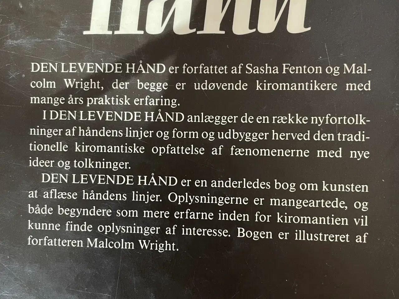 Billede 2 - Håndlæsnings bog - Kiromanti - Den  levende hånd 