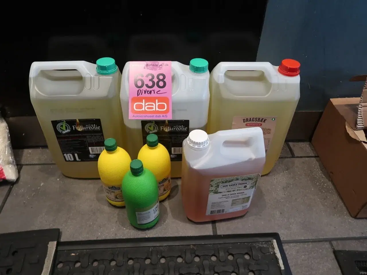Billede 1 - Diverse fritureolie m.m.