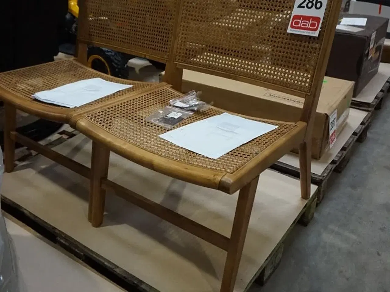 Billede 4 - 2 stk Teresa loungestole - valnød