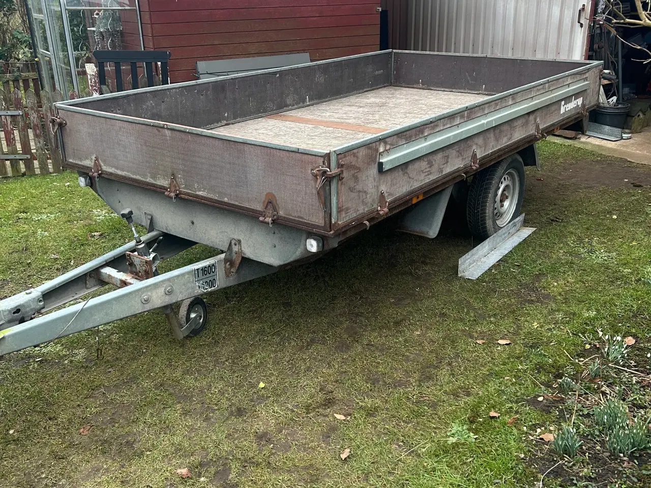 Billede 5 - Branderup trailer T 1600 .. Fra 2006 nedsat