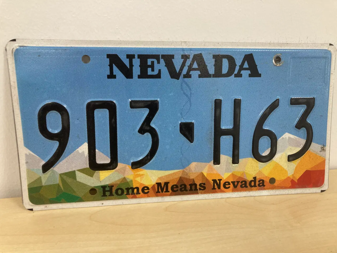Billede 5 - Nevada US nummerplade 