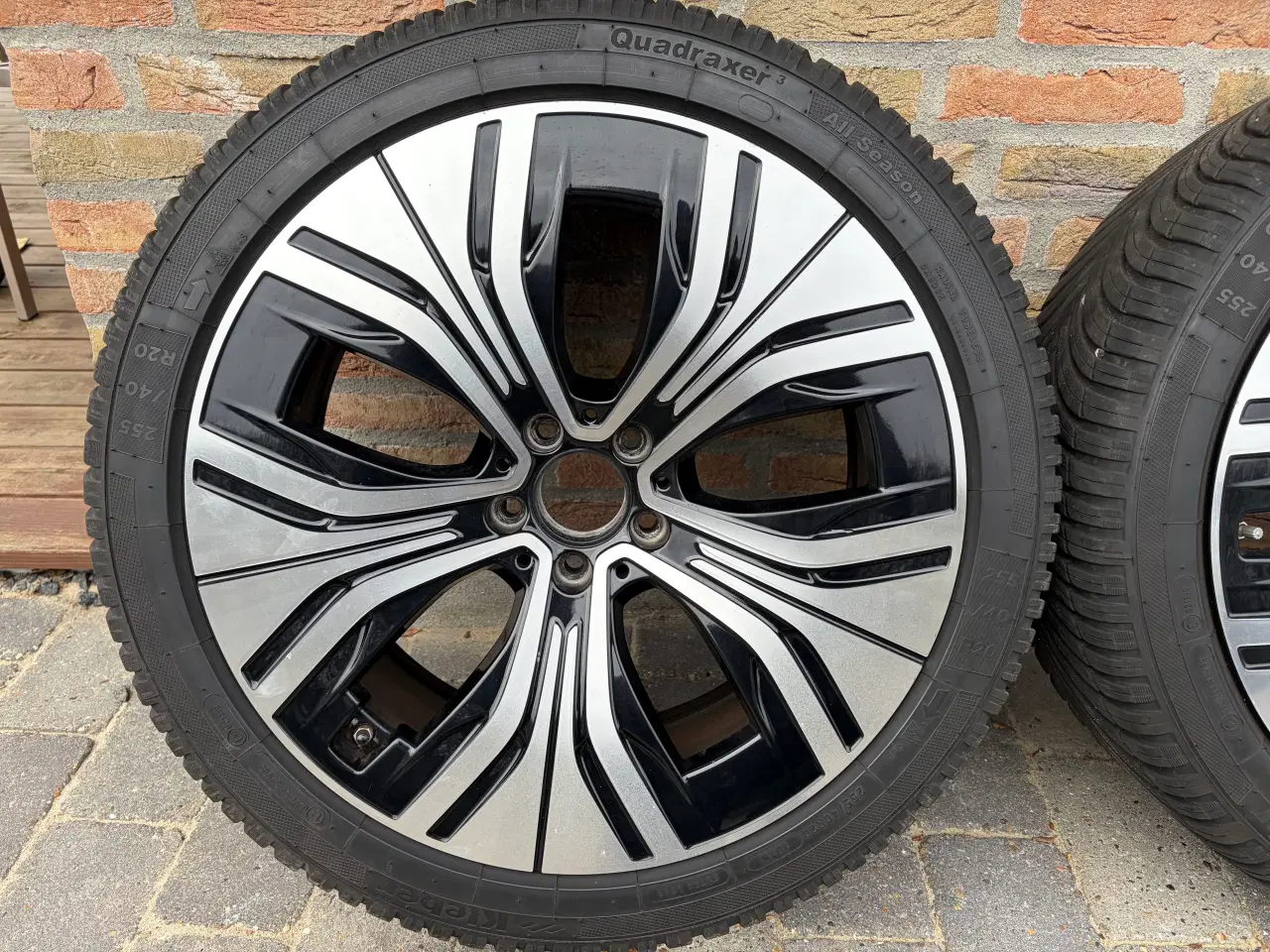 Billede 3 - NY PRIS! 20” Mercedes Orig Alu med helårs KLEBER